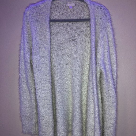 LC Lauren Conrad Sweaters - Fuzzy cardigan